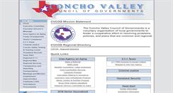 Desktop Screenshot of cvcog.org